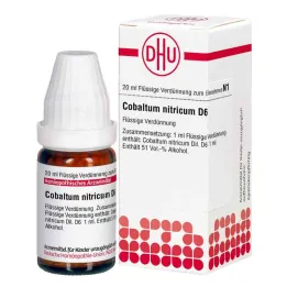 COBALTUM NITRICUM D 6 verdunning, 20 ml