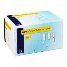 NOVOFINE Autocover canules 8 mm 30 G, 100 stuks