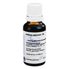 ACIDUM NITRICUM D 6 Hanosan verdunning, 20 ml
