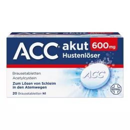 ACC akut 600 bruistabletten, 20 stuks
