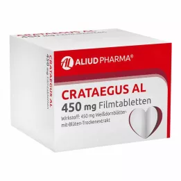CRATAEGUS AL 450 mg filmcoated tablets, 50 uur