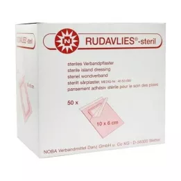 RUDAVLIES-Steril Bandage 6x10 cm, 50 uur