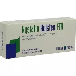 NYSTATIN Holsten Film -gecoate tablets, 20 st