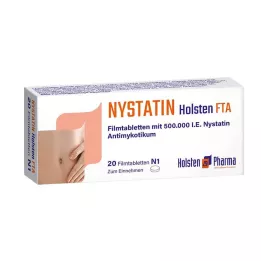NYSTATIN Holsten filmomhulde tabletten, 20 stuks