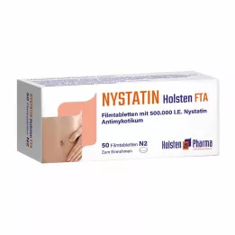 NYSTATIN Holsten filmomhulde tabletten, 50 stuks