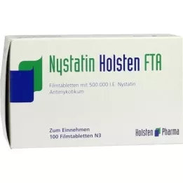 NYSTATIN Holsten Film -gecoate tablets, 100 st