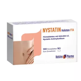 NYSTATIN Holsten filmomhulde tabletten, 100 stuks