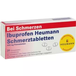 IBUPROFEN Heumann Painkillers 400 mg, 20 st