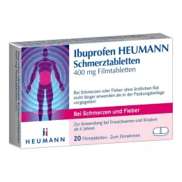 IBUPROFEN Heumann Pijntabletten 400 mg, 20 stuks