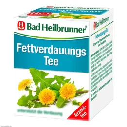 BAD HEILBRUNNER Vetvertering theefilterzakjes, 8X1.8 g