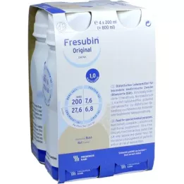 FRESUBIN ORIGINAL DRINK Noot Drinkfles, 4x200 ml