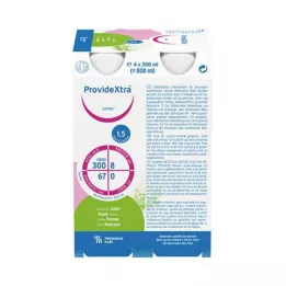 PROVIDE xtra drink apfel drinkfles, 4x200 ml