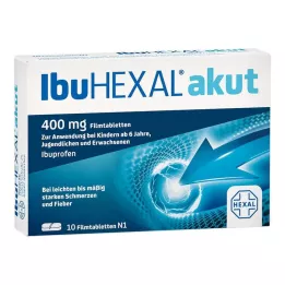 IBUHEXAL akut 400 filmomhulde tabletten, 10 stuks