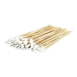 Wattenstaafje met wattenkop 15cm H, 100 stuks