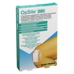 OPSITE Post-OP 5x6,5 cm verband, 5 stuks