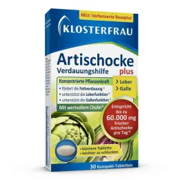 Klosterfrau Artichoke Plus Choline tabletten (30 stuks)