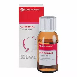 CETIRIZIN AL 1 mg/ml siroop, 2X75 ml