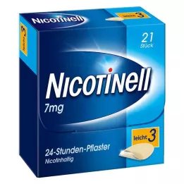 NICOTINELL 7 mg/24-uurspleister 17,5 mg, 21 stuks