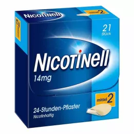 NICOTINELL 14 mg/24-uurspleister 35 mg, 21 stuks