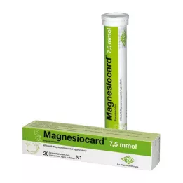 MAGNESIOCARD 7,5 mmol bruistabletten, 20 stuks