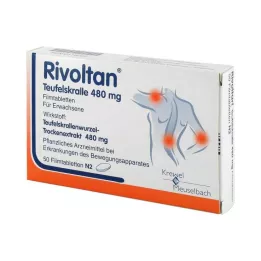 RIVOLTAN Duivelsklauw 480 mg filmomhulde tabletten, 50 stuks