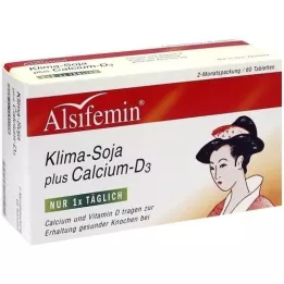 ALSIFEMIN klimaat soja plus calcium D3 -tabletten, 60 st