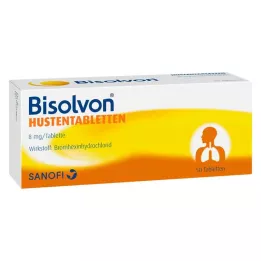 BISOLVON Hoesttabletten 8 mg, 50 stuks