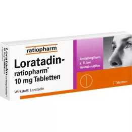 Loratadin ratiopharm 10 mg, 7 st