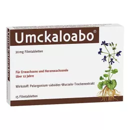 UMCKALOABO 20 mg filmomhulde tabletten, 15 stuks