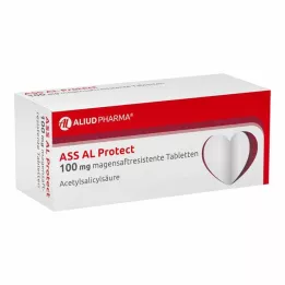 ASS AL Protect 100 mg maagsapresistente tabletten, 100 stuks