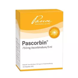 PASCORBIN Ampullen met injectievloeistof, 10X5 ml