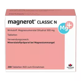 MAGNEROT CLASSIC N Tabletten, 200 stuks