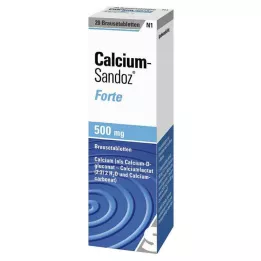 CALCIUM SANDOZ forte bruistabletten, 20 stuks