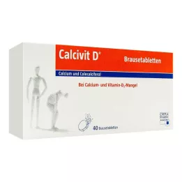 CALCIVIT D bruistabletten, 40 stuks