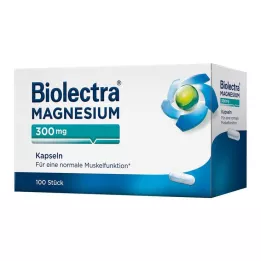 BIOLECTRA Magnesium 300 mg capsules, 100 stuks