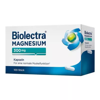 BIOLECTRA Magnesium 300 mg capsules, 100 stuks