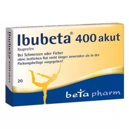 IBUBETA 400 acute filmomhulde tabletten, 20 stuks