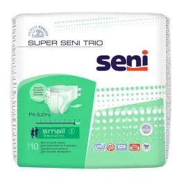 SUPER SENI Trio Incontinentie broek Gr.1 S, 10 st