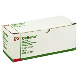 CELLONA Gipsbanden 8 cmx2 m, 10 st