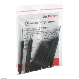 Proximal Grip xx-fijne zwarte interdentale rager, 12 stuks