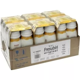 FRESUBIN ORIGINAL DRINK vanille Drinkfles 6x4x200 ml