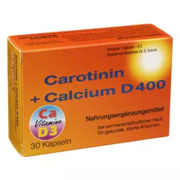 CAROTININ+Calcium D 400 capsules, 30 stuks