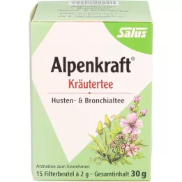 ALPENKRAFT hoest en bronchiale thee Salus fbtl., 15 st