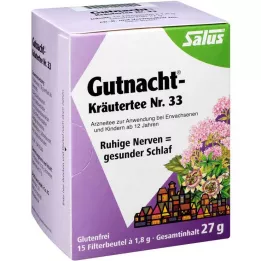 GUTNACHT Kruidenthee nr. 33 Salus filterzakjes, 15 stuks
