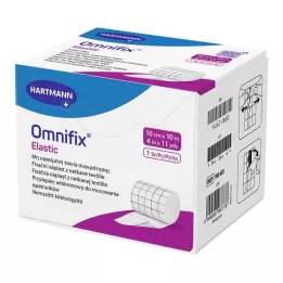 OMNIFIX elastiek 10 cmx10 m rol, 1 stuk