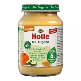 HOLLE Courgette en pompoen met aardappelen, 190 g
