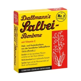 DALLMANNS Salie Bonbons met Vit.C., 20 stuks