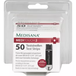 MEDISANA Meditouch 2 teststrips, 2X25 stuks