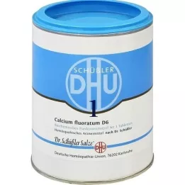 BIOCHEMIE DHU 1 calcium fluoratum D 6 tabletten, 1000 st