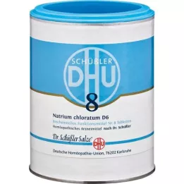 BIOCHEMIE DHU 8 Natrium chloratum D 6 tabletten, 1000 stuks